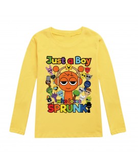 Sprunki "Just a Boy" Long-Sleeve T-Shirt...