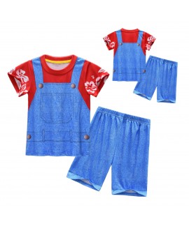 Lilo and Stitch Kids Outfit Set Short Sleeve Top a...