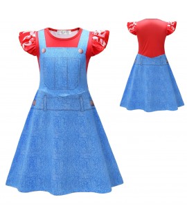 Lilo and Stitch Kids Outfit Set Short-Sleeved Top and Pants Summer Cartoon Suit for Girls Soft Casual Loungewear for Daily Wear