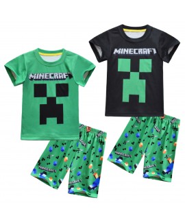 Minecraft Kids Pajama Set My World-Themed Summer S...