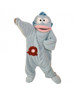 Funny Cute Clownfish Coral Fleece Hooded Onesie Pajamas For Women