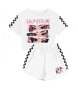 Stitch Unisex Kids Cartoon T-Shirt & Shorts Su...