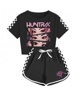 Stitch Unisex Kids Cartoon T-Shirt & Shorts Summer Sports Pajama Set (2-Piece)