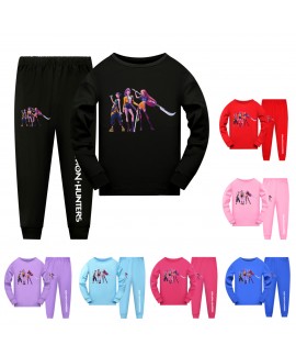 K-Pop Demon Hunters Various Colors Graphic Pajama Set