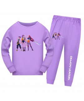 K-Pop Demon Hunters Various Colors Graphic Pajama Set