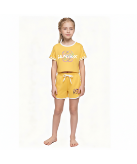 K-pop Demon Hunter Girls' Crop Top and Shorts Paja... K-pop Demon Hunter Girls' Crop Top and Shorts Paja...