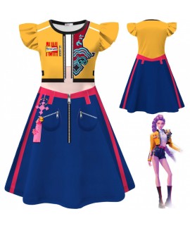 K-pop Demon Hunter Style Girls' Dress K-pop Demon Hunter Style Girls' Dress