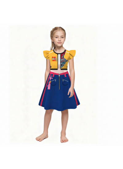 K-pop Demon Hunter Style Girls' Dress K-pop Demon Hunter Style Girls' Dress