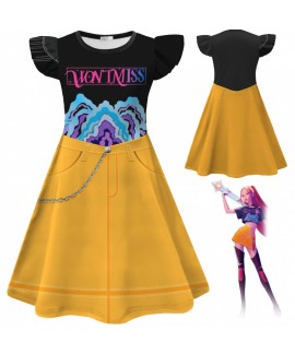 K-pop Inspired Demon Hunter Loungewear for Kids K-pop Inspired Demon Hunter Loungewear for Kids