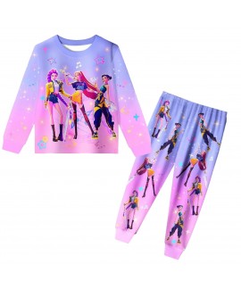 K-pop Demon Hunter"Starlight Idol Demon"Girls Sleepwear Pajamas K-pop Demon Hunter"Starlight Idol Demon"Girls Sleepwear Pajamas