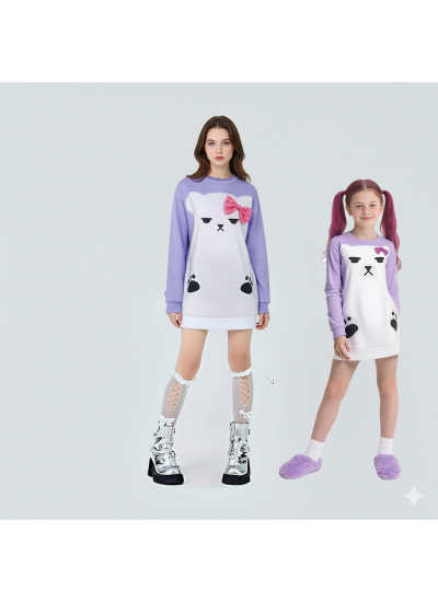  K-pop Demon Hunter Mira "Grumpy Bear" Pajama Nightshirt