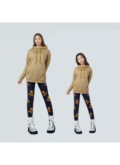 K-pop Demon Hunter Rumi "Cuddly Bear" Hoodie & Leggings Set