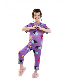 K-pop Demon Hunter Zoey "Battle Tortoise" Pajama Set