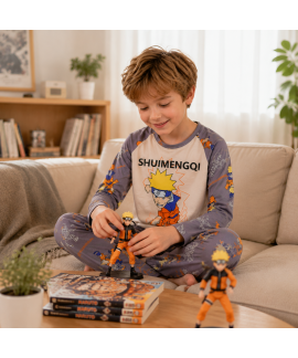 Cute Cartoon Animal Pajama Set for Girls Boys – Soft Polyester Loungewear for Kids Ages 3-8