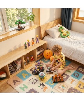 Cartoon Kids Pajama Set Short Sleeve Summer Soft 100% Polyester Sleepwear for Boys Girls 8-16