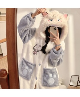 Cozy Jujutsu Kaisen Gojo Sleepwear Set for Women, ...