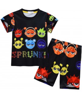 Sprunki Incredibox Boys' 2-Piece Pajama Set - Soft...