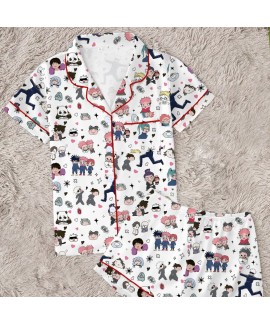 Jujutsu Kaisen Anime Pajamas Set for Women – Sof...