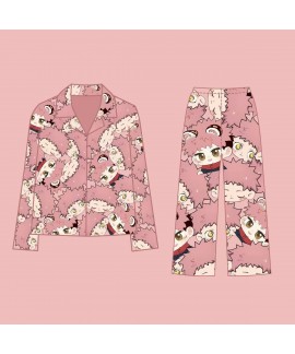 Jujutsu Kaisen Pajamas for Women: Cotton Anime Sle...