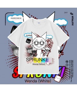 Kids Sprunki Pajama T-Shirt - Breathable Polyester...