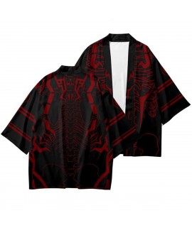 3D Printed Jujutsu Kaisen Cosplay Kimono Robe Pajama Cardigan for Women