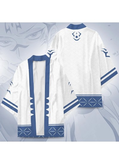 3D Printed Jujutsu Kaisen Cosplay Kimono Robe Pajama Cardigan for Women