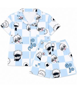 Jujutsu Kaisen Gojo Pajama Set for Women - Cotton ...
