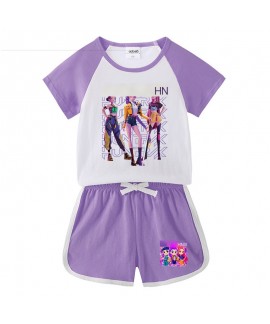 Kpop Demon Hunter Kids Pajama Set – Soft Cotton ...
