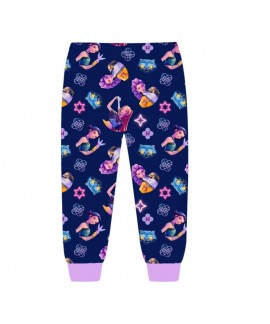 K-pop Demon Hunter Pajamas for Kids – Long Sleeve Sleepwear Set in Soft Milk Silk