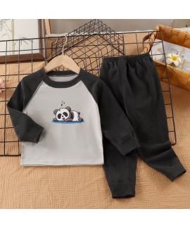 Naruto Boys Thermal Pajama Set - Winter Fleece Long Sleeve Sleepwear for Kids