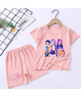 Cotton K-pop Demon Hunter Pajama Set for Kids – ...