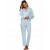 Light Blue with Pink Edge 