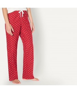 Brushed Flannel Women's Relaxed-Fit Pajama Sleep Pant with Drawstring