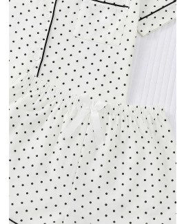 Women's 2 Piece Pajama Set Cute Pjs Sleepwear Summer Button Down Short Sleeve Shirt and Shorts Loungewear