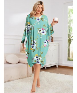 Oversized Sleep Shirt for Women Plus Size Nightgown with Pocket Fit S-5XL