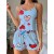 2pc Large blue heart 