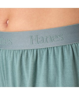 Women's 2-Piece Pajama Set with Boxy Tee and Sleep Shorts - SuperSoft Bamboo Viscose Loungewear