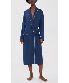 Buttery Soft TENCEL Modal Long Robe for Women | Adjustable Wrap & Pockets