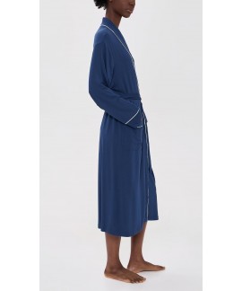 Buttery Soft TENCEL Modal Long Robe for Women | Adjustable Wrap & Pockets
