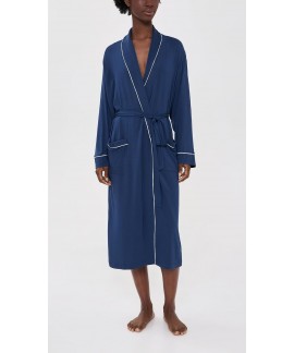 Buttery Soft TENCEL Modal Long Robe for Women | Adjustable Wrap & Pockets