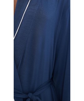 Buttery Soft TENCEL Modal Long Robe for Women | Adjustable Wrap & Pockets