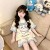 ZJ-Round Cloud Short Set-Hachiware 