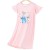 Pink – Flutter-sleeve nightgown 