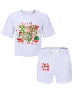Gold Thread Summer T-Shirt And Shorts 2-Piece &quo...