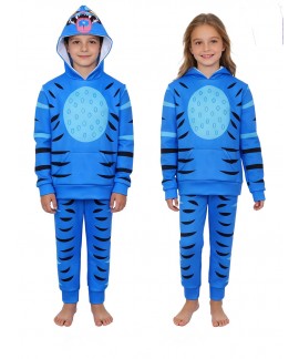 K-POP Lumi Zoe Mira Tiger Cosplay Hoodie Set 3D Pr...