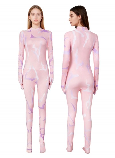 K-Pop Demon Hunter Pro Bodysuit Huntrix Cosplay Skin Suit For Kids & Adults