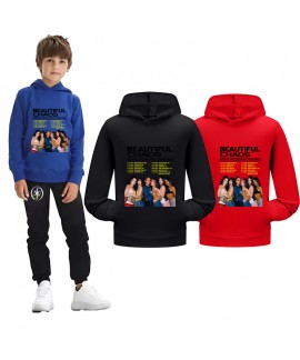 KATSEYE Kids Pocket Hoodie & Sweatpants Set �...