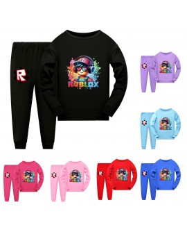 Roblox Long Sleeve & Long Pants 2-Piece Family Matching PJs Sets