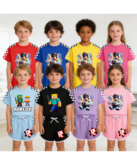 Roblox Summer Short Sleeve Milk Silk Sleepwear For...