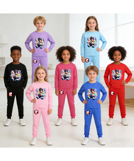 Roblox Long Sleeve & Long Pants 2-Piece Soft M...